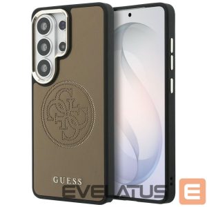 Apsauginiai stiklai Guess - GUESS case for SAMSUNG S26 Ultra GUHMS26L5PG4SRGW (Perforated Logo MagSafe) brown 