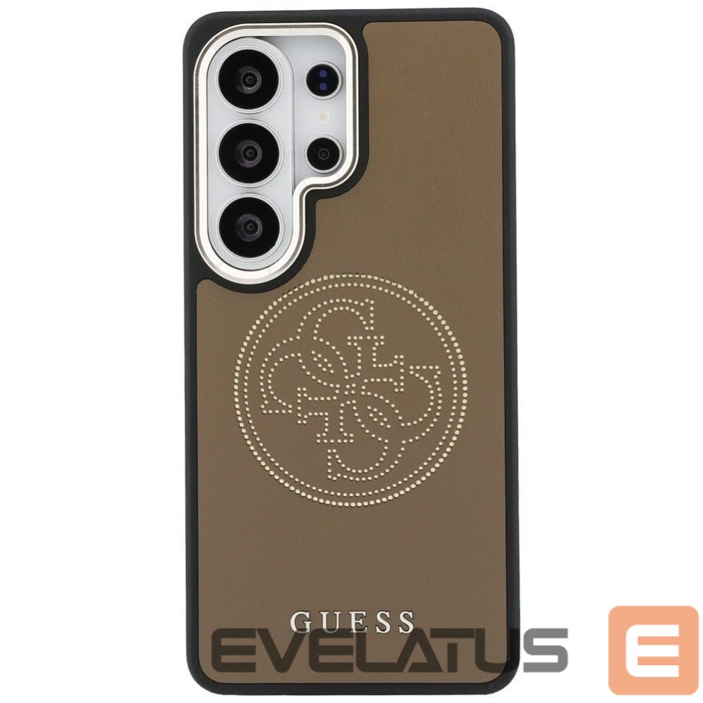 Apsauginiai stiklai Guess - GUESS case for SAMSUNG S26 Ultra GUHMS26L5PG4SRGW (Perforated Logo MagSafe) brown