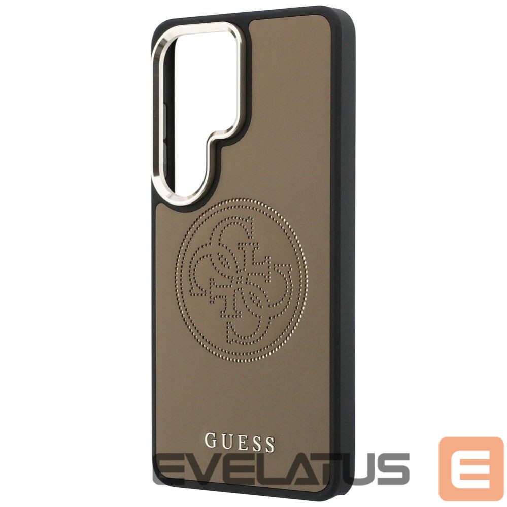 Apsauginiai stiklai Guess - GUESS case for SAMSUNG S26 Ultra GUHMS26L5PG4SRGW (Perforated Logo MagSafe) brown