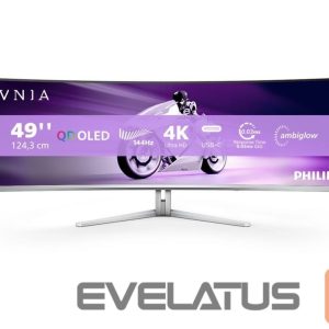Monitoriai Philips  49M2C8900L/00 | 49 " | OLED | 32:9 | 144 Hz | 0.03 ms | 5120 x 1440 pixels | HDMI ports quantity 2 | Warranty 24 month(s) 