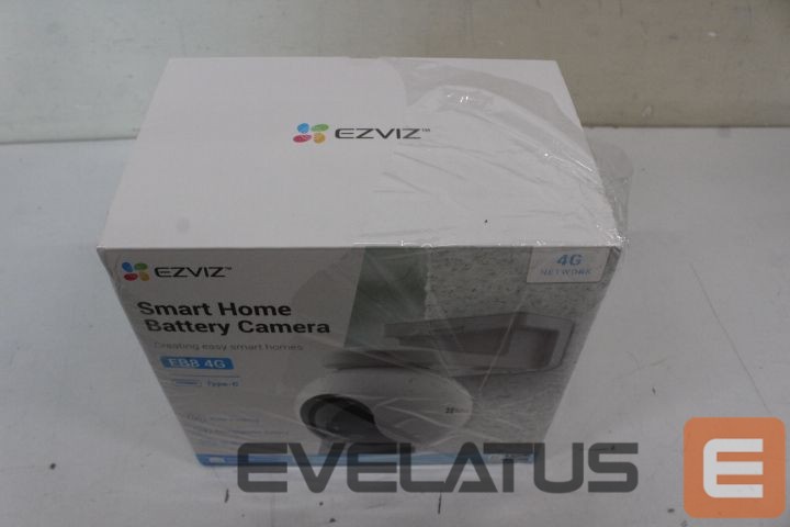 Internetinė kamera EZVIZ SALE OUT. IP Camera CS-EB8 3MP/4mm/10400mAh/IR up to 15m/H.265/H.264/IP65/White | IP Camera | CS-EB8 4G/LTE with battery | 34 month(s) | 3 MP | 4mm | IP65 | H.265 / H.264 | MicroSD, max. 512 GB | White DEMO