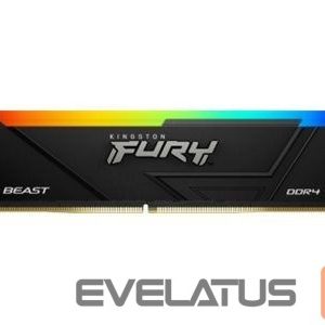 DDR4 atmintis Kingston  KF436C18BB2A/32  32GB 3600MT/s DDR4 CL18 DIMM FURY Beast RGB | 