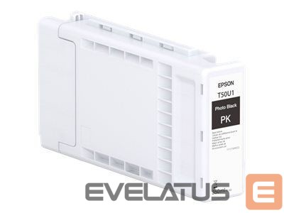 Eksploatacinės medžiagos spausdintuvams EPSON Singlepack UltraChrome XD3 Photo Black T50U1 (350ml) |