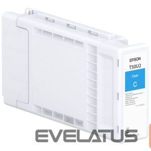 Eksploatacinės medžiagos spausdintuvams EPSON  Singlepack UltraChrome XD3 Cyan T50U2 (350ml) | 