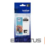 Eksploatacinės medžiagos spausdintuvams Brother  LC424BK | Ink Cartridge | Black 