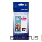 Eksploatacinės medžiagos spausdintuvams Brother  LC-424M | Ink Cartridge | Magenta 