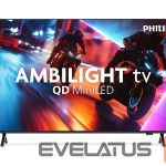 Televizoriai Philips  4K Ambilight TV | 55MLED920/12 | 55 | Smart TV | TITAN OS | Black 