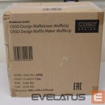 Skrudintuvas Caso  SALE OUT.  WaffleUp Waffle Maker, 800 W, Stainless Steel, DAMAGED PACKAGING | WaffleUp | Waffle Maker | 800 W | Number of pastry 1 | Waffle | Silver | DAMAGED PACKAGING 