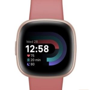 Išmanusis laikrodis Fitbit  Versa 4 Smart watch NFC , GPS Pink Sand