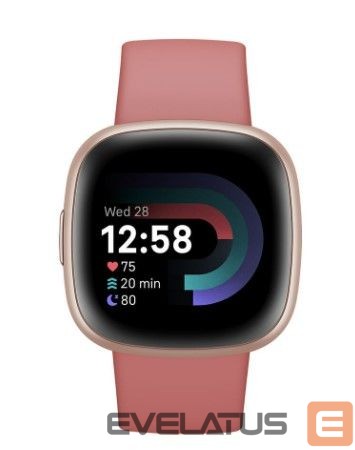 Išmanusis laikrodis Fitbit Versa 4 Smart watch NFC , GPS Pink Sand