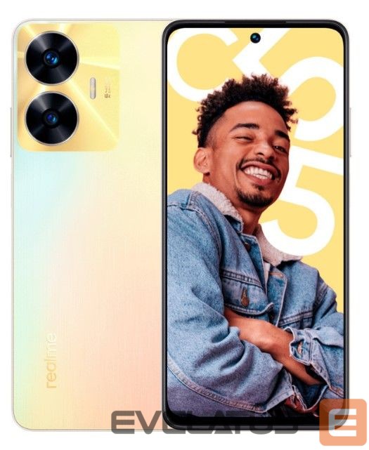 Išmanusis telefonas Realme C55 256GB 8GB Sunflower