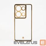 Nugarėlės dėklai iLike Xiaomi Poco M6 Pro TPU+PC With Camera Protective Transparent Black
