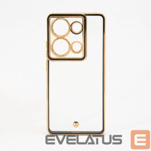 Nugarėlės dėklai iLike Xiaomi Poco M6 Pro TPU+PC With Camera Protective Transparent Black