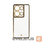 Nugarėlės dėklai iLike Xiaomi Redmi Note 13 Pro 5G TPU+PC With Camera Protective Transparent Black