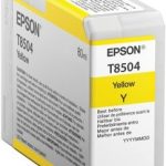Eksploatacinės medžiagos spausdintuvams EPSON  T8504 Ink Cartridge, Yellow 