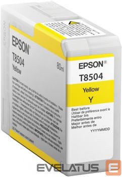 Eksploatacinės medžiagos spausdintuvams EPSON T8504 Ink Cartridge, Yellow