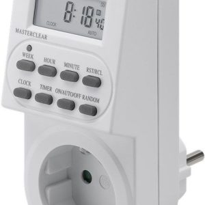 Kitas kompiuterio priedas Goobay  Digital timer 51277  White 