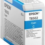 Eksploatacinės medžiagos spausdintuvams EPSON  T8502 Ink Cartridge, Cyan 