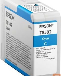 Eksploatacinės medžiagos spausdintuvams EPSON  T8502 Ink Cartridge, Cyan 