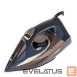 Lygintuvai Camry  Steam Iron CR 5036 3400 W, Water tank capacity 360 ml, Continuous steam 50 g/min, Black/Gold 