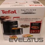 Stalo grotelės TEFAL  SALE OUT.   Fryer Easy Fry and Grill EY505815 Power 1400 W Capacity 4.5 L Black DAMAGED PACKAGING 