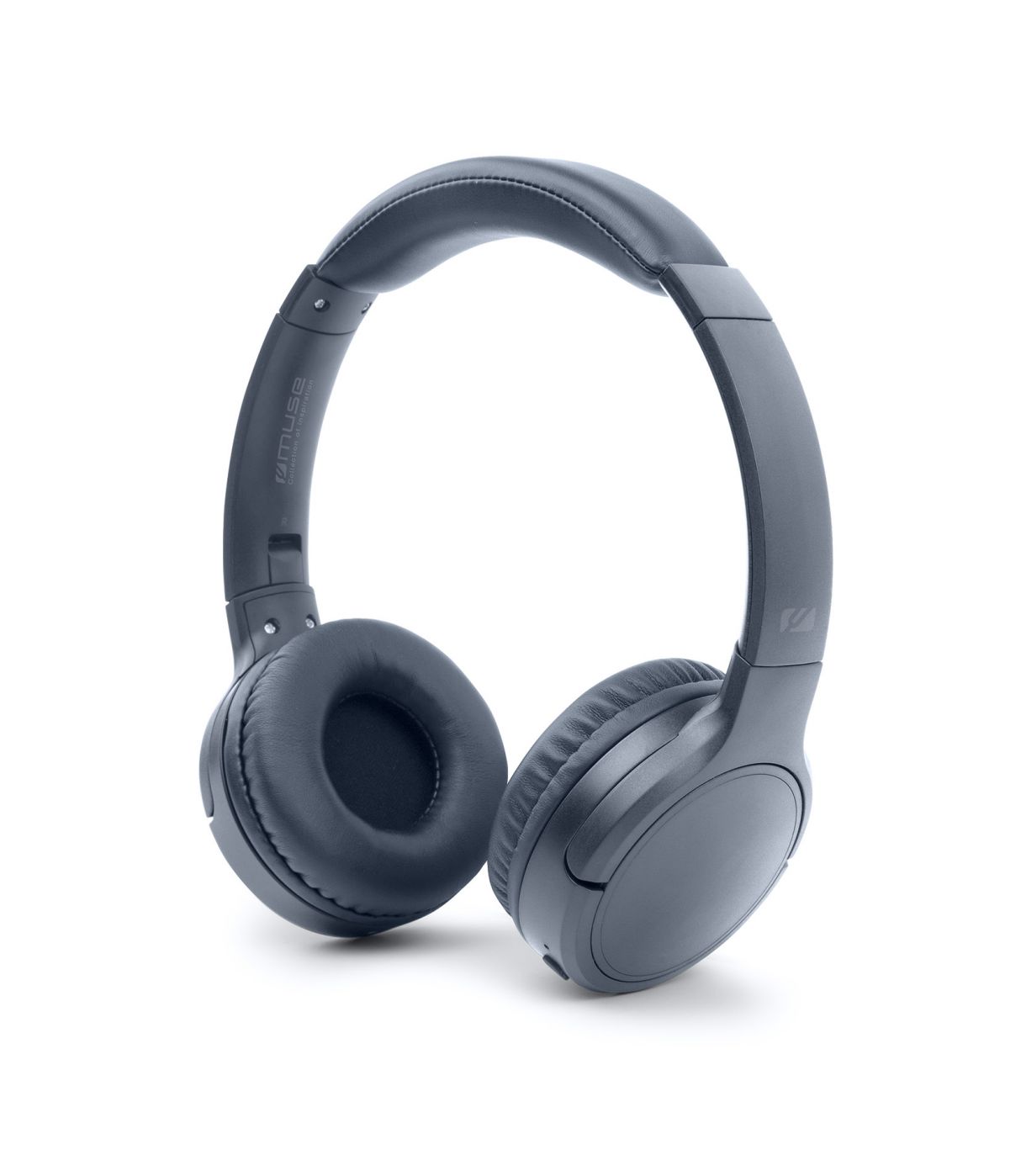 Laidinės ausinės Muse Bluetooth Stereo Headphones M-272 BTB On-ear, Wireless, Blue