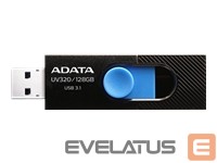 Atminties kortelės ADATA  ADATA UV320 128GB USB3.1 Black 