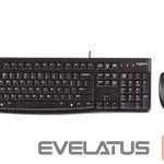 Kompiuterio klaviatūra Logitech  LOGI MK120 corded Desktop black USB(RUS) 