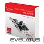 Kompiuterių komponentai Gembird  SPC-22  PCI Express card 