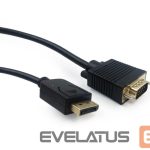 Monitoriaus priedas Gembird  CABLE DISPLAY PORT TO VGA 1.8M/CCP-DPM-VGAM-6 