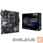 AMD procesoriaus pagrindinė plokštė Asus  Mainboard||AMD B550|SAM4|MicroATX|2xPCI-Express 3.0 1x|2xM.2|1xPCI-Express 4.0 16x|Memory DDR4|Memory slots 4|1x15pin D-sub|1xDVI|1xHDMI|6xUSB 3.2|1xPS/2|1xRJ45|3xAudio port|PRIMEB550M-K 