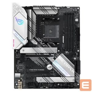AMD procesoriaus pagrindinė plokštė Asus  Mainboard||AMD B550|SAM4|ATX|3xPCI-Express 3.0 1x|1xPCI-Express 3.0 4x|1xPCI-Express 4.0 16x|2xM.2|Memory DDR4|Memory slots 4|1xHDMI|1xDisplayPort|2xAudio-In|3xAudio-Out|2xUSB 2.0|1xUSB type C|5xUSB 3.2|1xOptical S/PDIF|1xRJ45|ROGSTRIXB550-AGAMING 