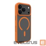 Nugarėlės dėklai Evelatus Apple iPhone 17 Pro Hybird Case With MagSafe PC+TPU Orange