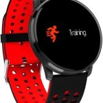 Išmanusis laikrodis iWear  M9 Round Smart & Fit Watch with Full Touch 1.3'' IPS Media control / HR / Blood pressure Black