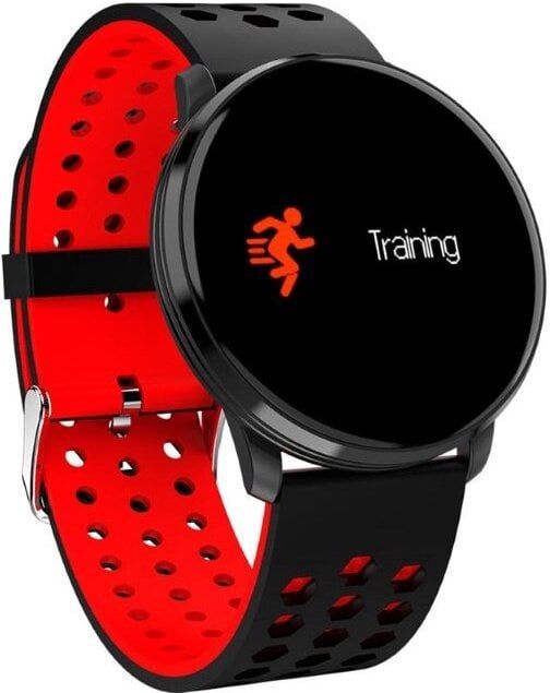 Išmanusis laikrodis iWear M9 Round Smart & Fit Watch with Full Touch 1.3'' IPS Media control / HR / Blood pressure Black