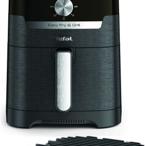 Stalo grotelės TEFAL  Fryer Easy Fry and Grill EY501815 Power 1550 W, Capacity 4.2 L, Black 
