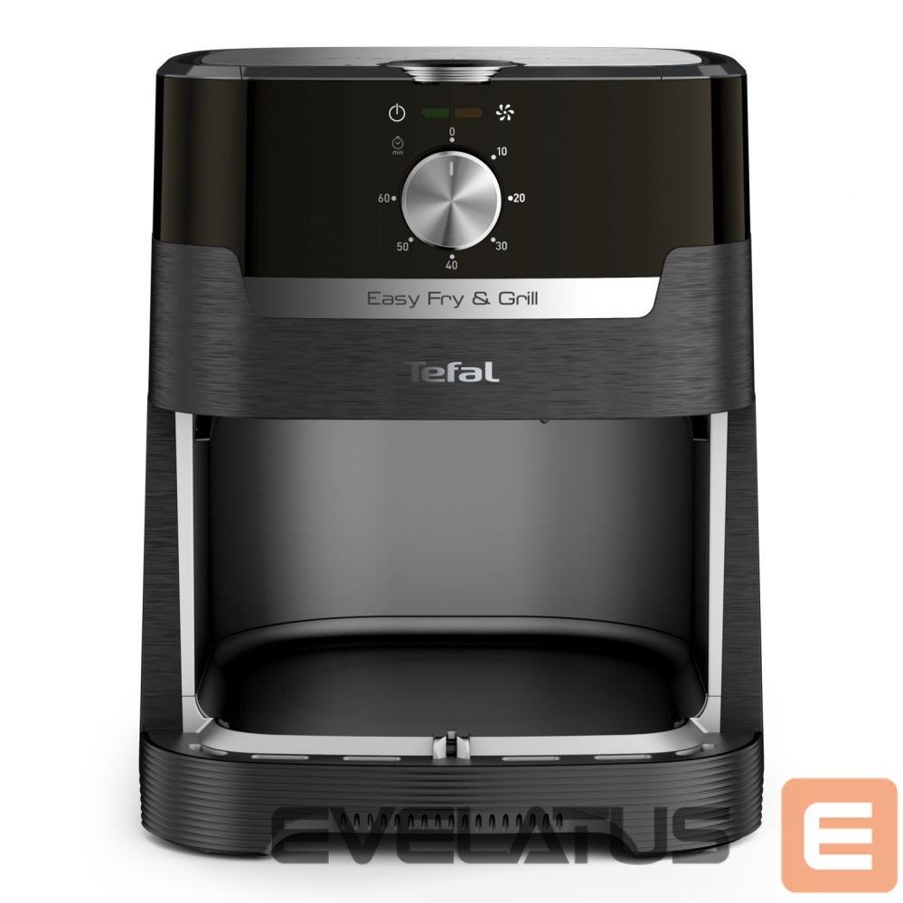 Stalo grotelės TEFAL Fryer Easy Fry and Grill EY501815 Power 1550 W, Capacity 4.2 L, Black