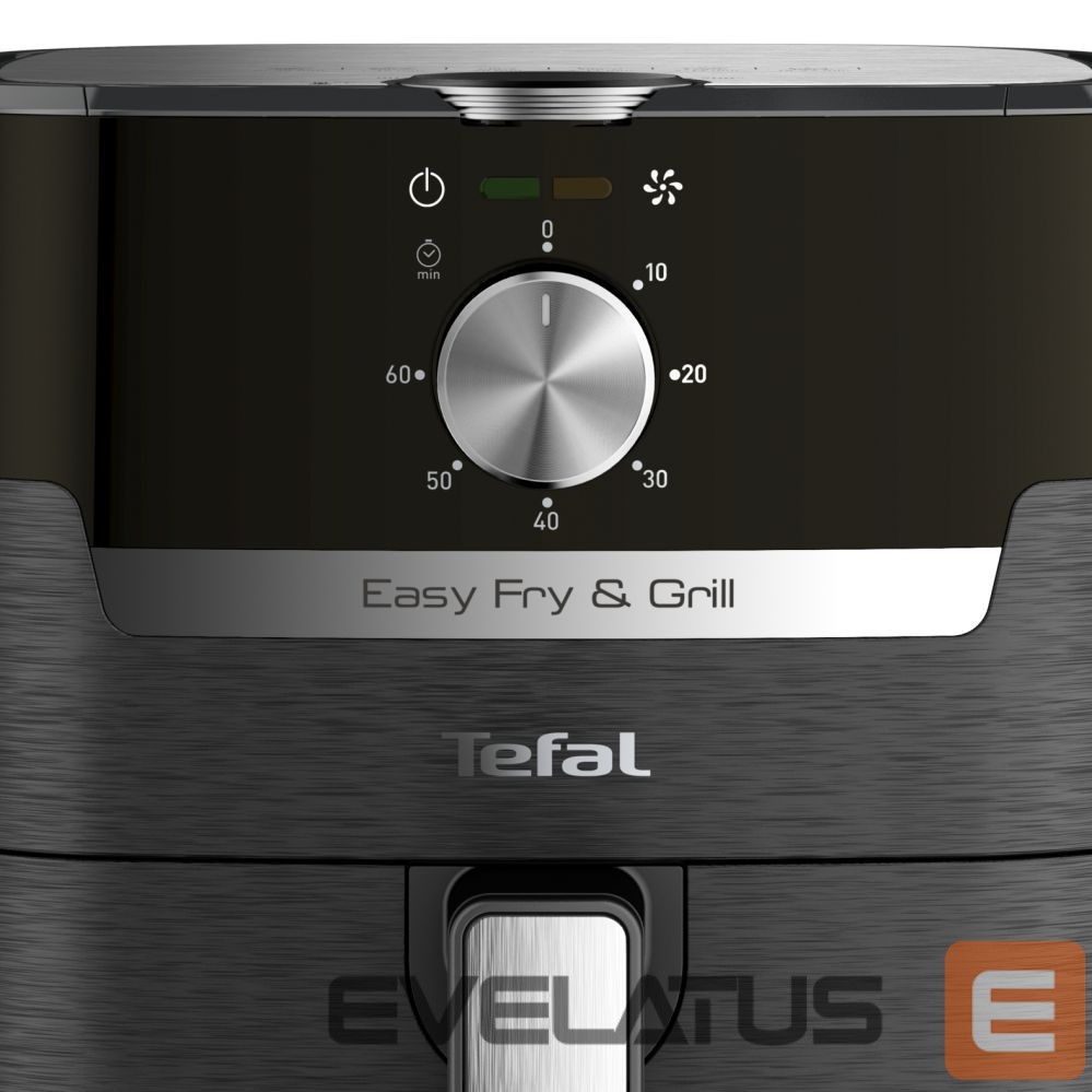 Stalo grotelės TEFAL Fryer Easy Fry and Grill EY501815 Power 1550 W, Capacity 4.2 L, Black
