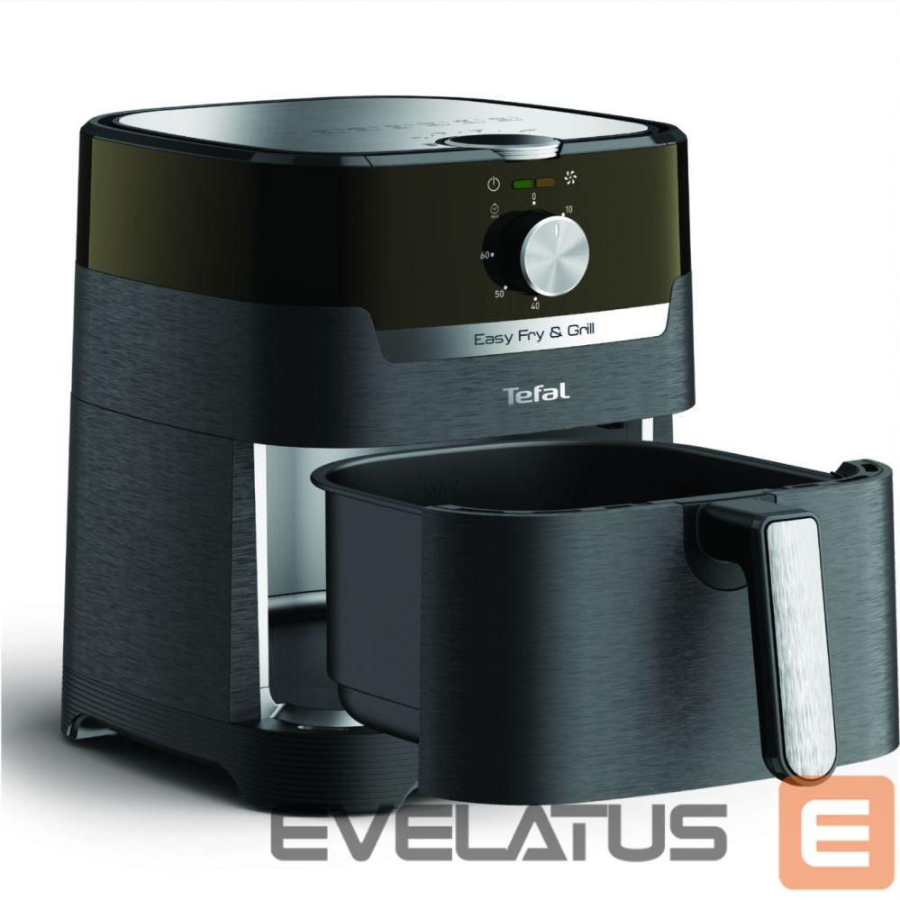 Stalo grotelės TEFAL Fryer Easy Fry and Grill EY501815 Power 1550 W, Capacity 4.2 L, Black