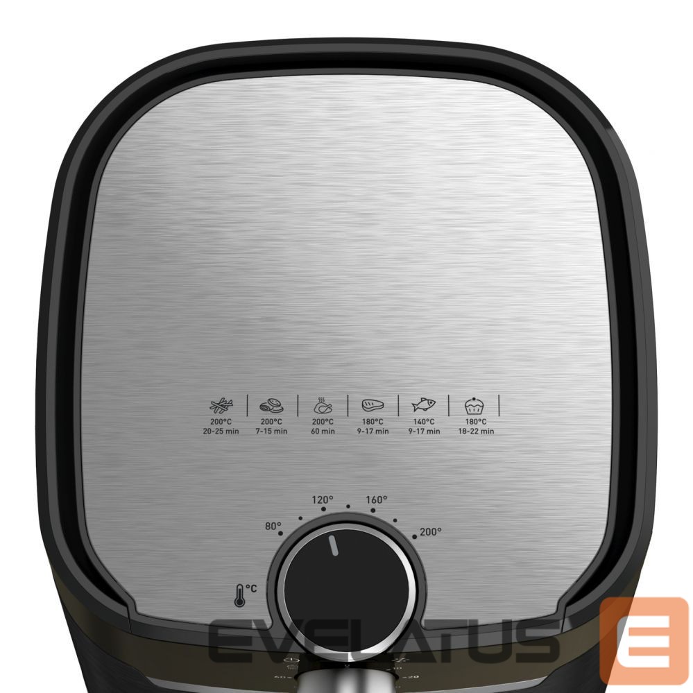 Stalo grotelės TEFAL Fryer Easy Fry and Grill EY501815 Power 1550 W, Capacity 4.2 L, Black