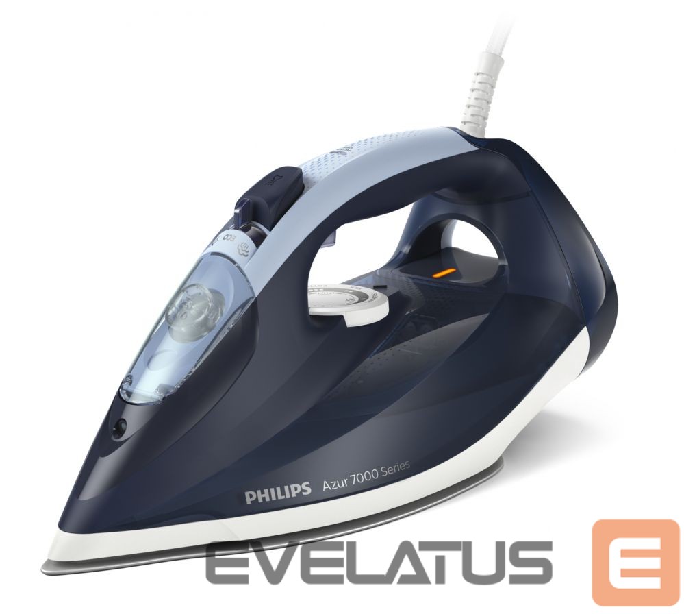 Lygintuvai Philips DST7030/20 Steam iron, Dark Blue