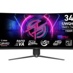 Monitoriai MSI  LCD Monitor||34 "|3440 x 1440 pixels|Native aspect ratio 21:9|LCD|MPG346CQRFX24 