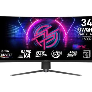 Monitoriai MSI  LCD Monitor||34 "|3440 x 1440 pixels|Native aspect ratio 21:9|LCD|MPG346CQRFX24 