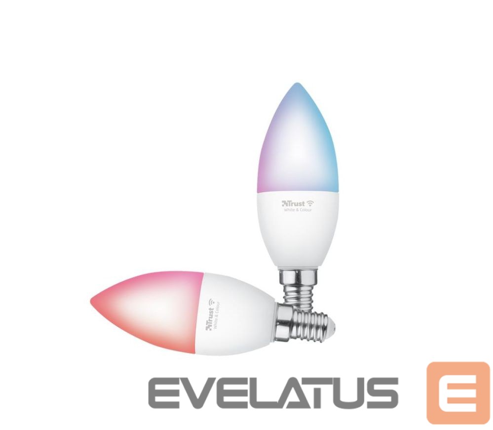 Išmanusis įrenginys Trust Smart Light Bulb||Luminous flux 470 Lumen|Wi-Fi|Beam angle 180 degrees|71293