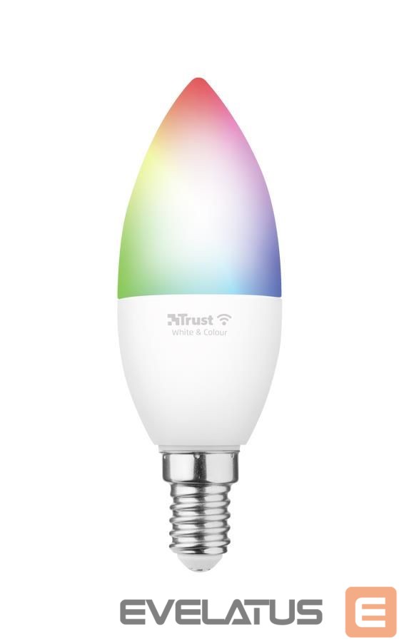 Išmanusis įrenginys Trust Smart Light Bulb||Luminous flux 470 Lumen|Wi-Fi|Beam angle 180 degrees|71280