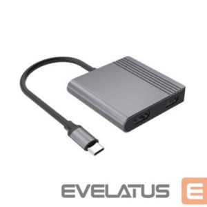Moduliai ir siųstuvai Gembird  I/O ADAPTER USB-C TO HDMI/USB3/3IN1 A-CM-COMBO3-04 
