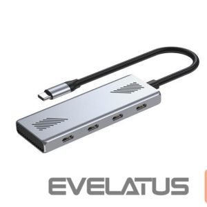 Adapteris Gembird  I/O HUB USB-C 4PORT/UHB-CM-U310-C4-01 