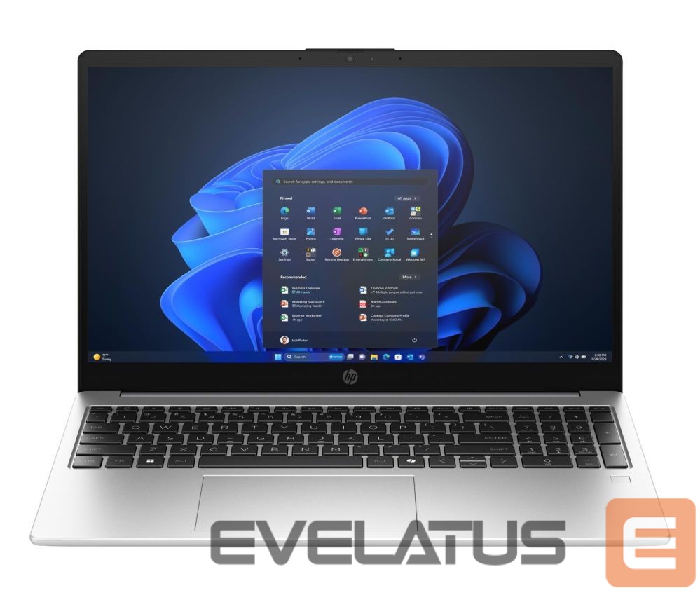 Nešiojamas kompiuteris HP Notebook||255R G10|CPU AMD RyzenT 5|7535U|2.9 GHz|15.6 "|1920 x 1080 pixels|RAM 16 GB|DDR5-SDRAM|SSD 512 GB|Discrete graphics Not available|On-board graphics Yes|Numeric keypad Yes|Keyboard language US English|OS installed FreeDOS|Colour Silver|Weight 1.66 kg|4800 MHz|B9YQ1ET
