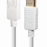 Monitoriaus priedas Gembird  CABLE DISPLAY PORT 1.8M/WHITE CC-DP2-6-W 