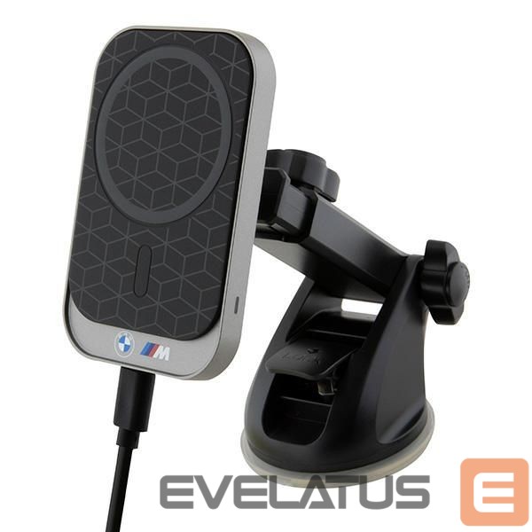 Kitos prekės BMW BMW M Edition 15W MagSafe Car Holder for Cockpit/Windshield/Air Vent - Black